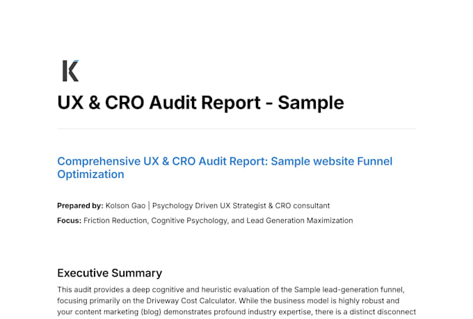 conduct a psychological cro and UX audit to find why your visitor not converting